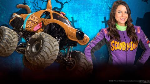 scooby doo monster truck driver brianna